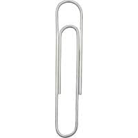 Viking Paperclips Rond 50 mm Zilver Metaal, zink 100 Stuks