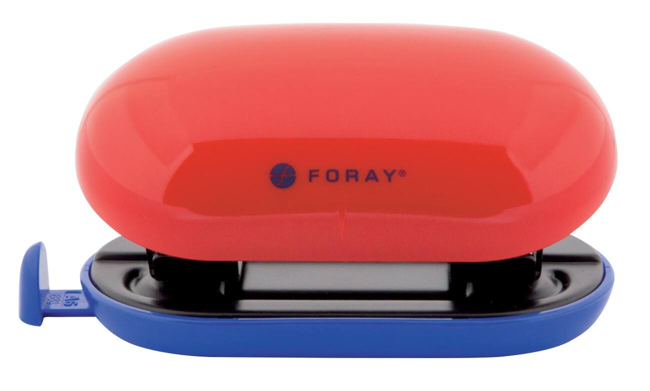 Foray Generation Perforator Rood, blauw 10 vel 2-gaats
