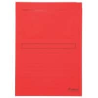 Farde à fenêtre Exacompta Forever A4 Rouge Carton recyclé 100 Unités