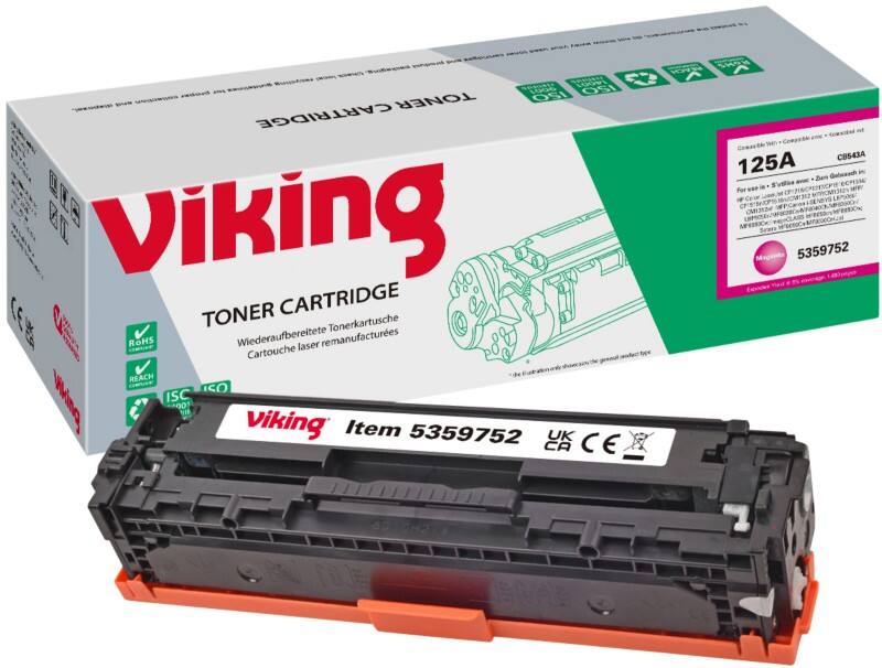Toner Viking 125A compatible HP CB543A Magenta