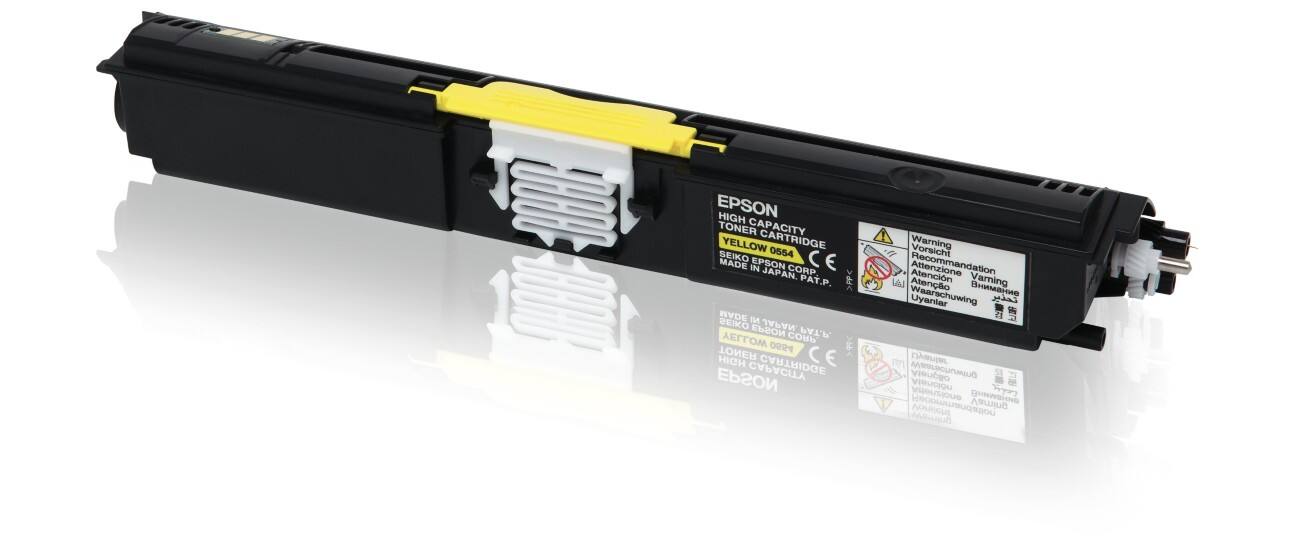 Toner Epson D'origine S050554 Jaune C13S050554