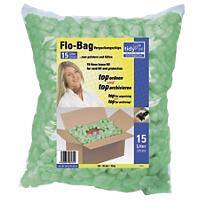 tidyPac Flo-Bag Schuimkorrels Groen 15 L