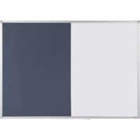 Tableau mixte Viking Aluminium 120 x 90 cm Blanc, bleu