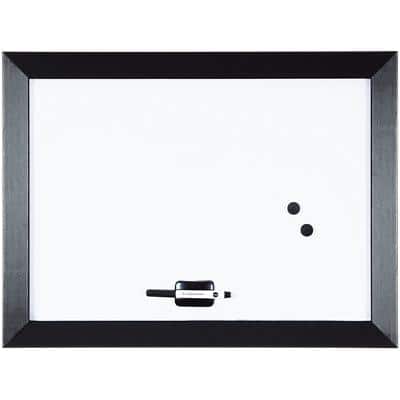 Bi-Office Whiteboard Kamashi Staal Zwart Magnetisch 60 x 45 cm