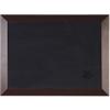 Bi-Office Kamashi Whiteboard Niet magnetisch Wandmontage 60 (B)x45 (H) cm Zwart, Bruin