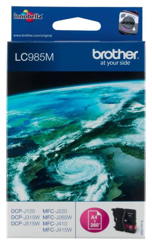 Brother LC985M Origineel Inktcartridge Magenta
