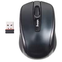Ativa Draadloze Ergonomische Muis HE Optisch USB-A Nano ontvanger Zwart