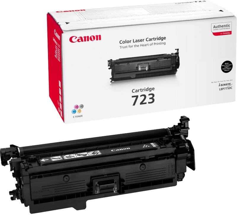 Toner CRG 723BK D'origine Canon Noir