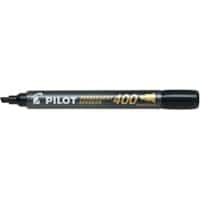 Pilot Super Grip 400 Permanentmarker Breed Beitelpunt 1,5 - 4,0 mm Zwart