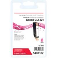 Cartouche jet d'encre Office Depot Compatible Canon CLI-521M Magenta