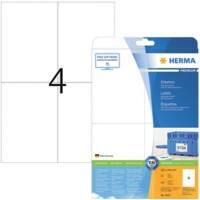 HERMA Multifunctionele etiketten 5063 Wit 105 x 148 mm 25 Vellen à 4 Etiketten