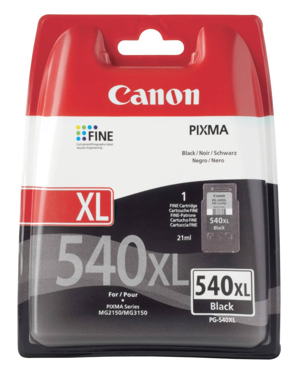 Cartouche jet d'encre Canon D'origine PG-540XL Noir