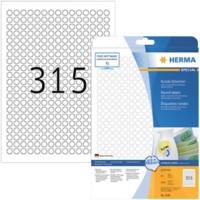 HERMA Etiketten 4385 Klevend A4 Wit 10 x 10 mm  25 Vellen à 315 Etiketten