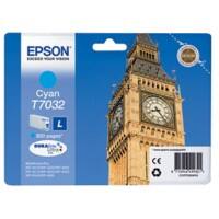 Epson T7032 Origineel Inktcartridge C13T70324010 Cyaan