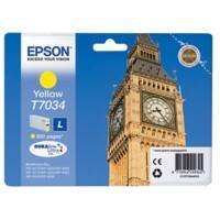 Epson T7034 Origineel Inktcartridge C13T70344010 Geel