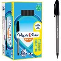 Stylo-bille Papermate InkJoy 100 Noir 0,8 mm Moyen Bille 50 Unités