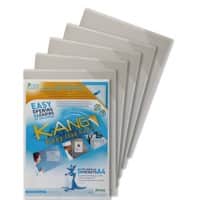 Djois Kang Enveloppen 194690 Transparant A4 10 vellen Plastic 21 x 0,7 x 29,7 cm Pak van 5