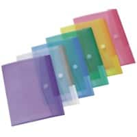 Pochettes pour documents Djois Color Collection 510259 A5 Assortiment Polypropylène 14,8 x 21 cm 6 Unités