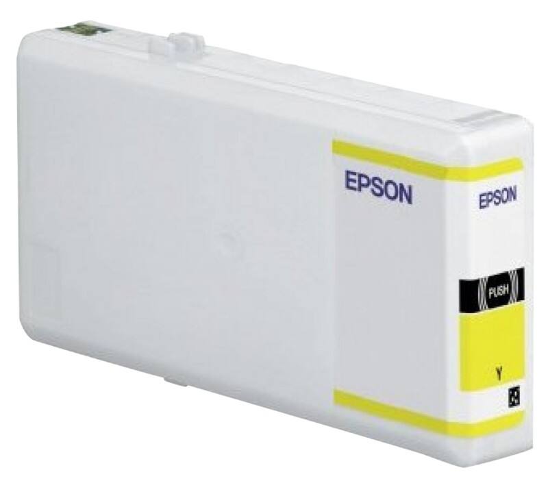 Cartouche jet d'encre Epson T7014 D'origine C13T70144010 Jaune