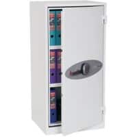 Coffre-fort ignifuge Phoenix FS1511E Serrure électronique Blanc 600 x 520 x 1225 mm
