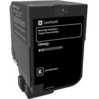Toner Lexmark CS720, CS725 D’origine 74C2HK0 Noir