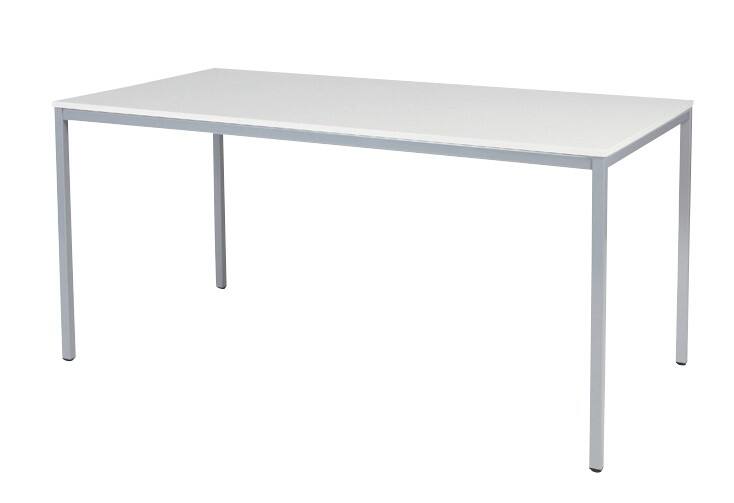 Table de cantine Schaffenburg Domino Basic Domino Basic Aluminium Aluminium 1600 x 800 x 740 mm
