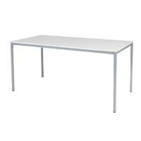 Schaffenburg Kantinetafel Domino Basic Wit, aluminium 1.600 x 800 x 740 mm