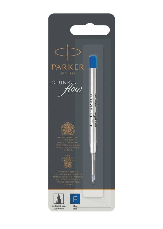 Parker Quinkflow Balpen-navulling Fijn Blauw