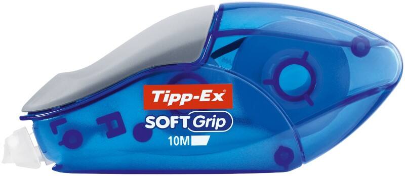 Tipp-Ex Soft Grip Correctieroller 4,2 mm x 10 m Wit