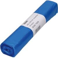 DEISS Licht gebruik Vuilniszakken 20 l Blauw HDPE (Hogedichtheidpolyetheen) 10 micron 40 Stuks