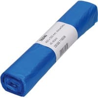 Sac-poubelle DEISS Déchets légers 20 L Bleu HDPE (Polyéthylène renforcé haute densité) 10 microns 40 Unités
