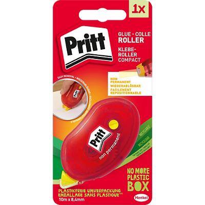 Pritt Lijmroller Compact Niet permanent 0,84 cm 2110469 Geel, rood 10 m