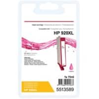 Cartouche jet d'encre Office Depot Compatible HP 920XL Magenta CD973A