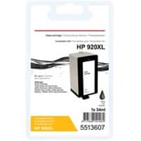 Cartouche jet d'encre Office Depot Compatible HP 920XL Noir CD975A