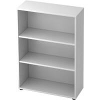 Bibliothèque Hammerbacher Bois 2 Étagères 800 x 330 x 1144 mm Blanc
