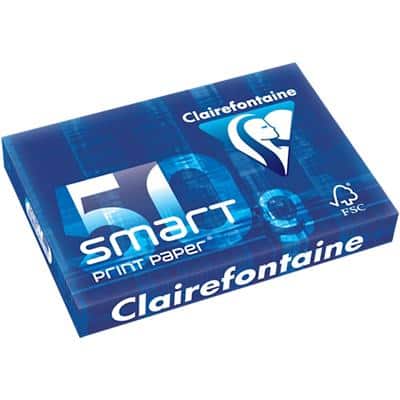 Clairefontaine A4 Kopieerpapier Wit 50 g/m² Glanzend 500 Vellen