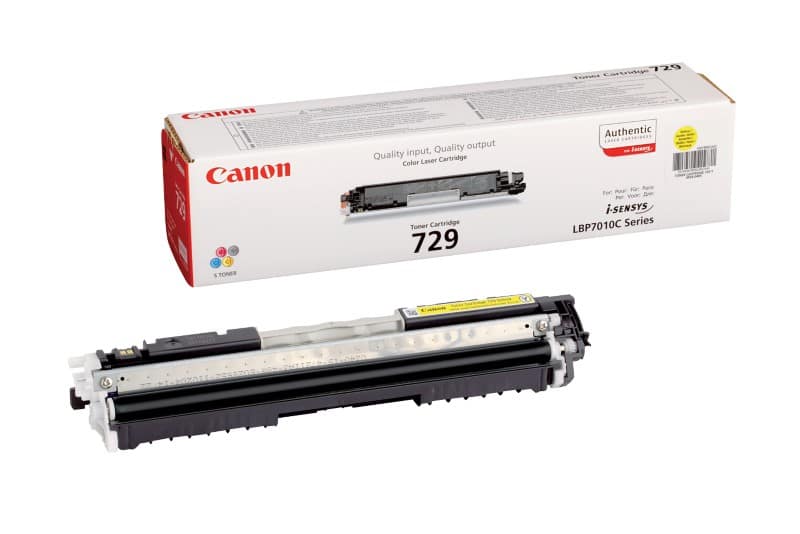 Canon 729Y Origineel Tonercartridge Geel