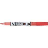 Marqueur pour tableau blanc Pilot V-Board Master S Rouge Extra fin Ogive 0.8 mm 80% Recyclé