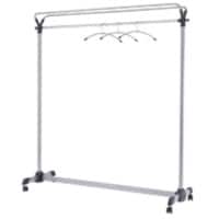 Portemanteau Alba Argenté, noir