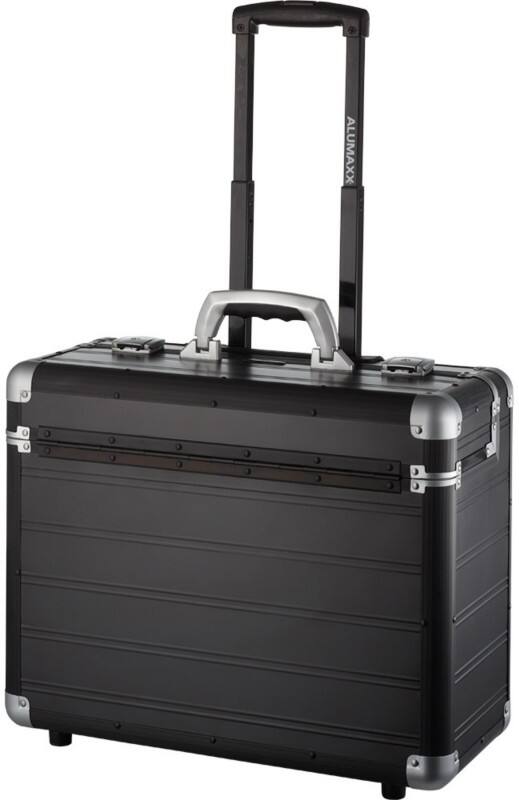 Valise de voyage ALUMAXX 15.6 " Aluminium Noir 47,5 x 22,5 x 38,5 cm