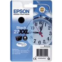 Cartouche jet d'encre Epson 27XXL D'origine C13T27914012 Noir