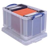 Really Useful Box Archiefboxen 48L Transparant Plastic 40,5 x 61 x 31 cm