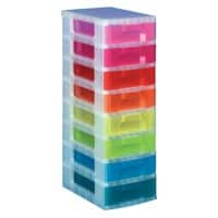 Really Useful Box Module de rangement DT1007 8x 7 l Assortiment Plastique 30 x 42 x 92,5 cm