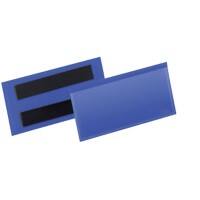 DURABLE Enveloppe magnétique pour documents Polypropylene Bleu Codes barre, signes, numéros 50 Unités