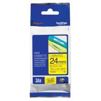 Brother TZe-651 Authentiek Labeltape Zelfklevend Zwart op geel 24 mm x 8m