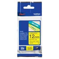 Ruban d'étiquettes Brother P-touch Authentique TZe-631 TZe-631 Autocollantes Noir sur Jaune 12 mm x 8 m