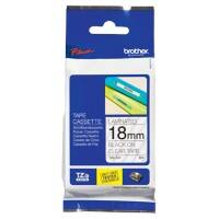 Brother P-touch Etiketteertape Authentiek TZe-141 Zelfklevend Zwart op Transparant 18 mm x 8 m