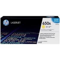 Toner HP D'origine 650A Jaune CE272A