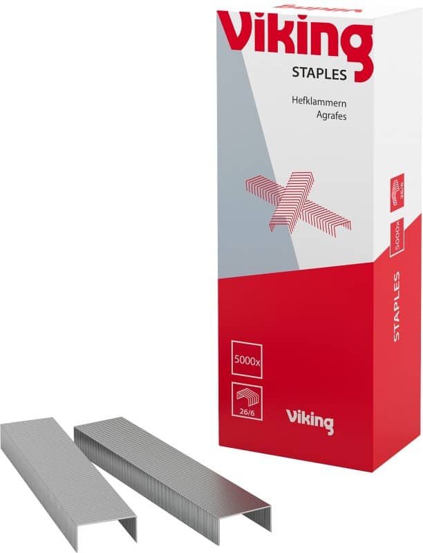 Viking Nietjes 26/6 5619465 Metaal Zilver 5000 Nietjes