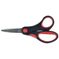 Office Depot Schaar RVS (Roestvrij staal) Rood, zwart 130 mm